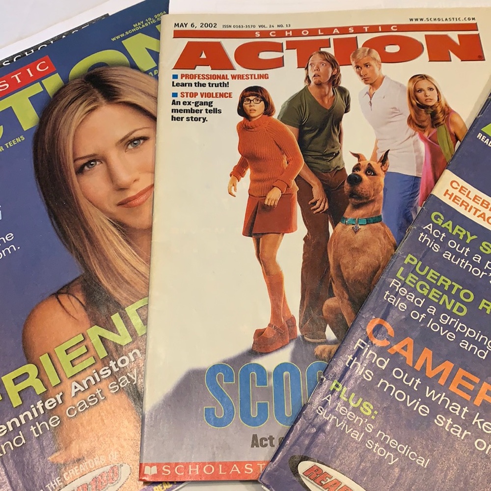 🎉2/$18🎉Literacy for lower level teens. Action magazine